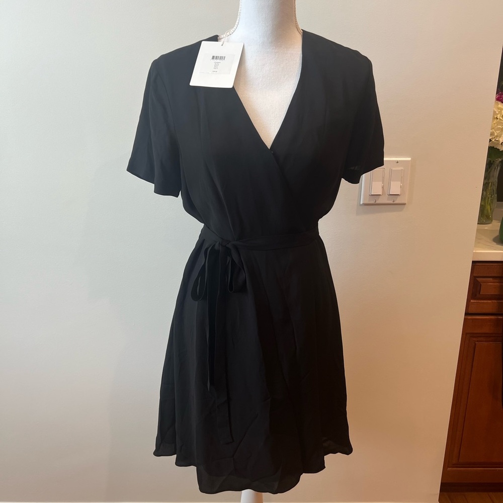 Diane Von Furstenberg Black Savilla Dress